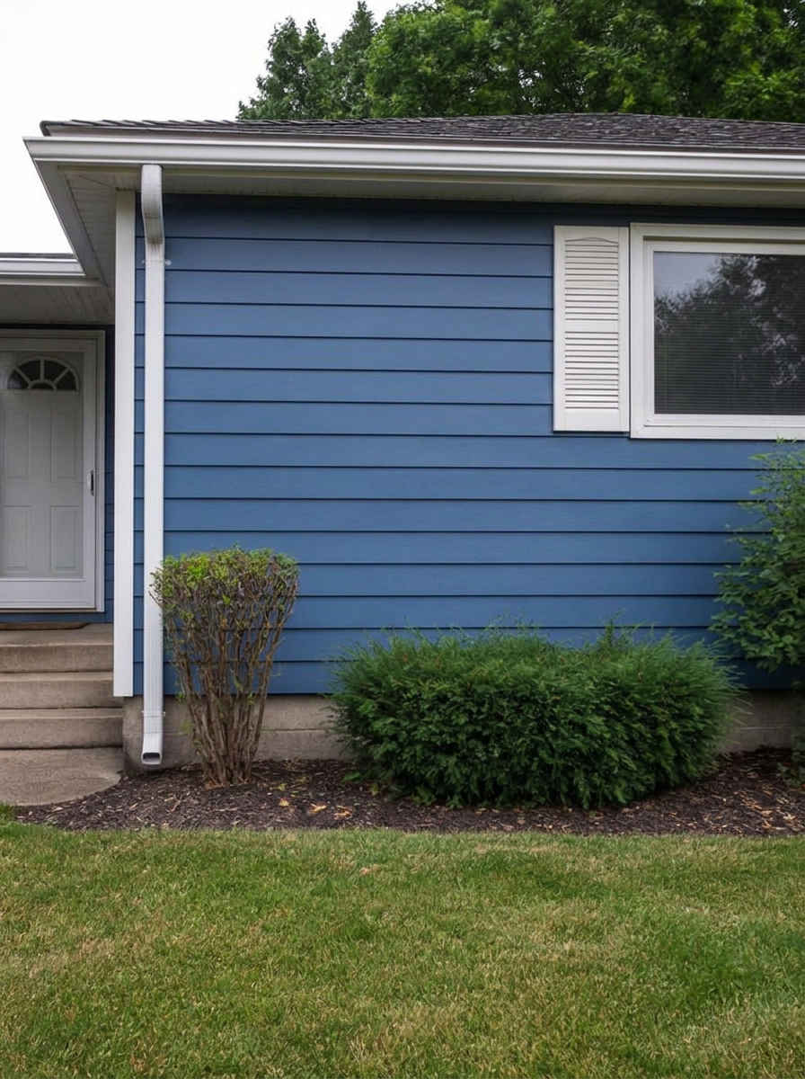 After: Siding β oxidation removed