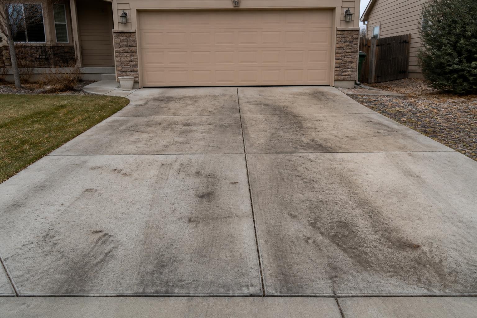 Before: Driveway β even, streak-free clean